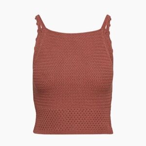 Wilfred Sunset Crochet Top - XL - Terracotta